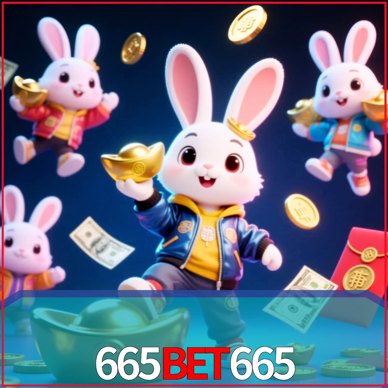 Slot machine 3D icon with number 7 and 1